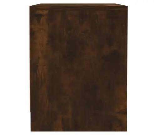 Naktinė Spintelė, Dūminio Ąžuolo, 45X34X44,5cm Mediena