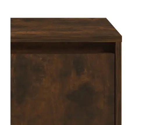 Naktinė Spintelė, Dūminio Ąžuolo, 45X34X44,5cm Mediena