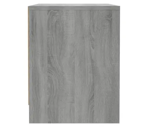 Naktsskapīši, 2 Gab., Pelēcīgi, 45X34X44,5Cm, Inženierijas Koks Vidaxl