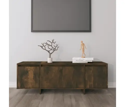 Televizoriaus Spintelė, Dūminio Ąžuolo, 120X30X40,5cm Mediena