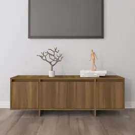 Tv Skapītis, Brūna Ozolkoka, 120X30X40,5 Cm, Inženierijas Koks Vidaxl