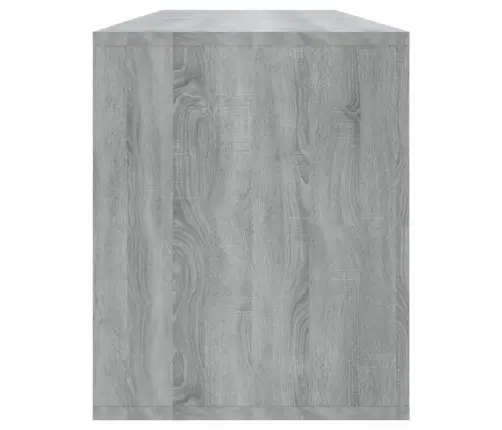 Tv Skapītis, Pelēka Ozolkoka, 130X35X50 Cm, Inženierijas Koks Vidaxl