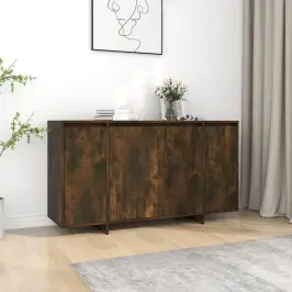 Kumode, Ozolkoka Krāsa, 135X41X75 Cm, Inženierijas Koks Vidaxl