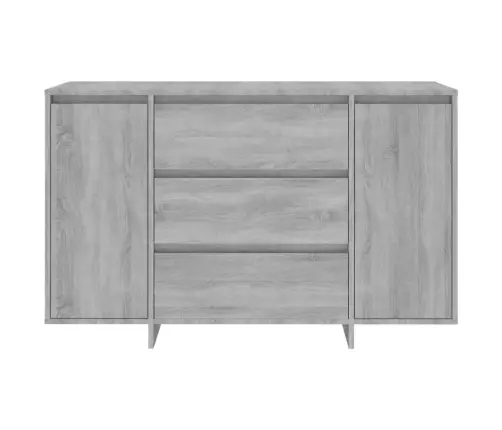 Puhvetkapp 3 Sahtliga, Hall Sonoma Tamm, Puitlaastplaat