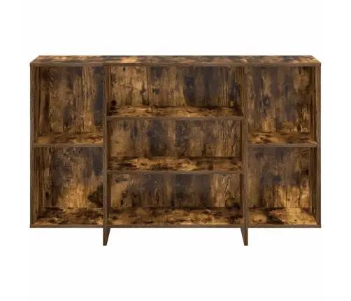 Šoninė Spintelė, Dūminio Ąžuolo, 120X30X75cm Apdirbta Mediena