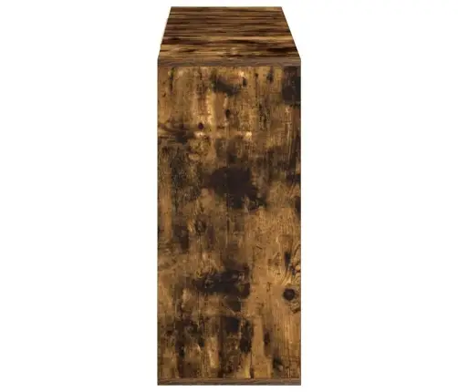 Šoninė Spintelė, Dūminio Ąžuolo, 120X30X75cm Apdirbta Mediena