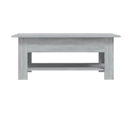 Kafijas Galdiņš, Pelēka Ozola, 102X55X42 Cm, Inženierijas Koks Vidaxl