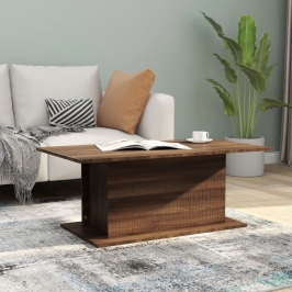 Kafijas Galdiņš, Ozolkoka Krāsa 102X55,5X40Cm Inženierijas Koks Vidaxl
