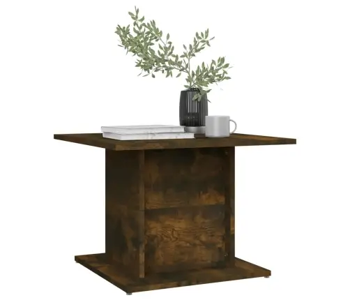 Kafijas Galdiņš, Ozola Krāsa, 55,5X55,5X40Cm, Inženierijas Koks Vidaxl