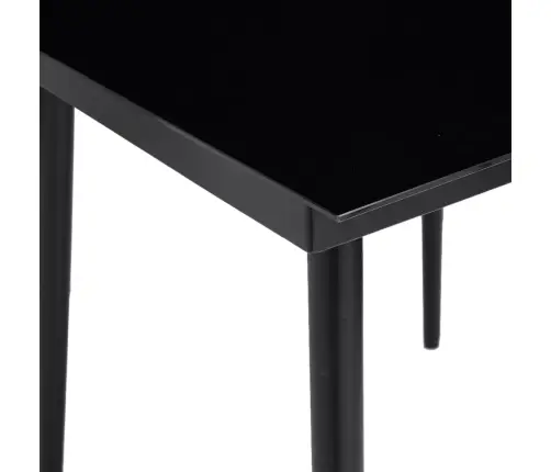 Aialaud, Must, 140 X 70 X 74 cm Teras Ja Klaas