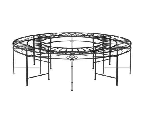 Puu Ümber Paigaldatav Pink, Ø160 cm Must, Teras