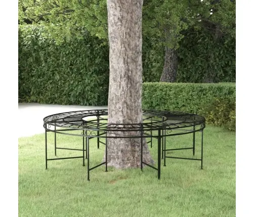 Puu Ümber Paigaldatav Pink, Ø160 cm Must, Teras