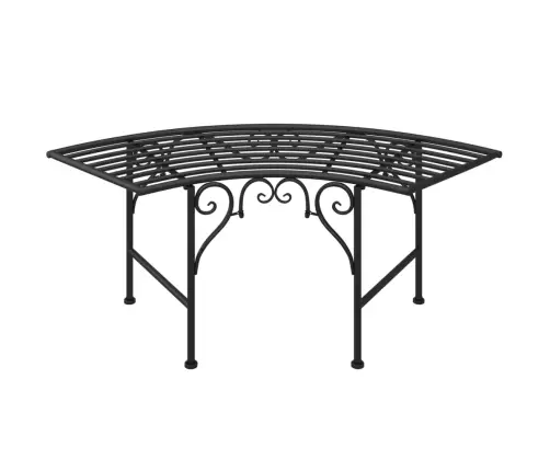 Puu Ümber Paigaldatav Pink, 113 cm Must, Teras