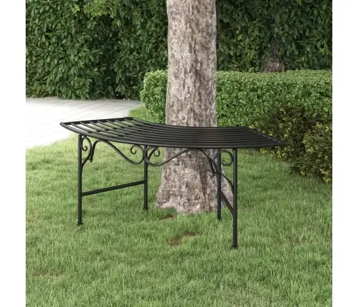 Puu Ümber Paigaldatav Pink, 113 cm Must, Teras