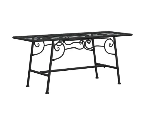 Sols, Uzstādāms Ap Koku, 110 Cm, Melns Tērauds Vidaxl