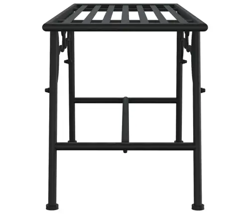 Sols, Uzstādāms Ap Koku, 110 Cm, Melns Tērauds Vidaxl