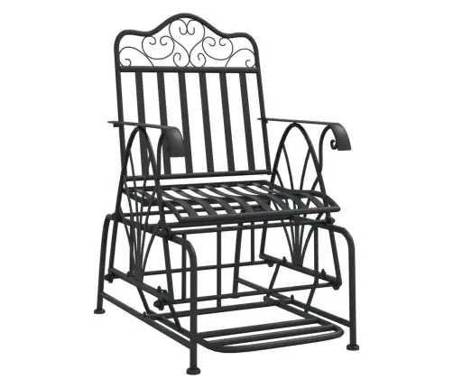 Šūpuļsols, 61 Cm, Melns Tērauds Vidaxl