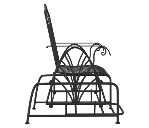 Šūpuļsols, 61 Cm, Melns Tērauds Vidaxl
