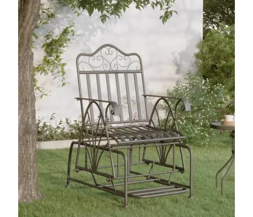 Šūpuļsols, 61 Cm, Melns Tērauds Vidaxl