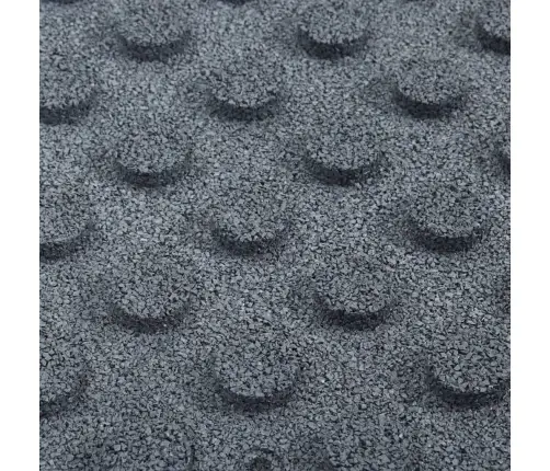 Drošības Flīzes, 12 Gab., 50X50X3 Cm, Gumija, Pelēkas Vidaxl