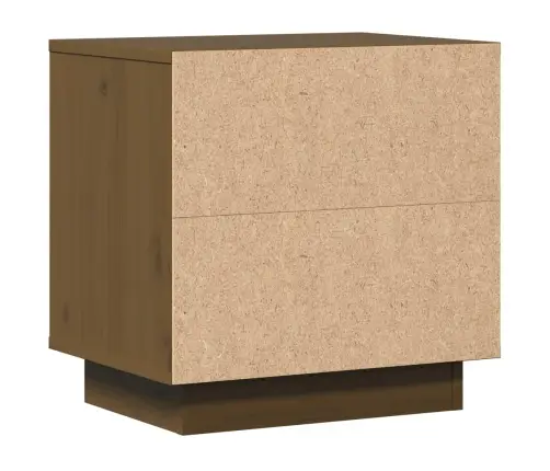 Naktsgaldiņi, 2 Gab, Medus Brūni, 40X30X40 Cm, Priedes Koks Vidaxl