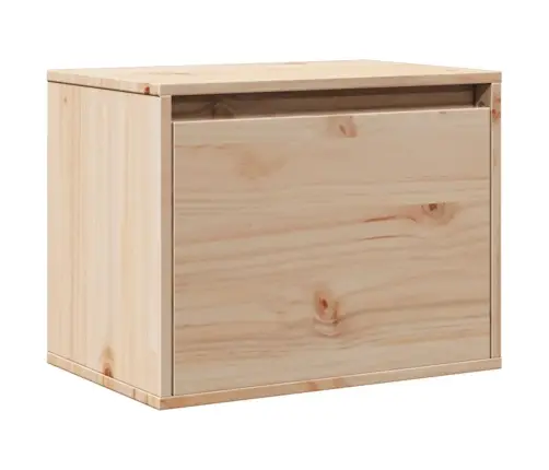 Sieninė Spintelė, 45X30X35cm Pušies Medienos Masyvas