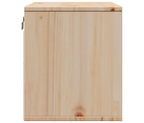 Sieninė Spintelė, 45X30X35cm Pušies Medienos Masyvas