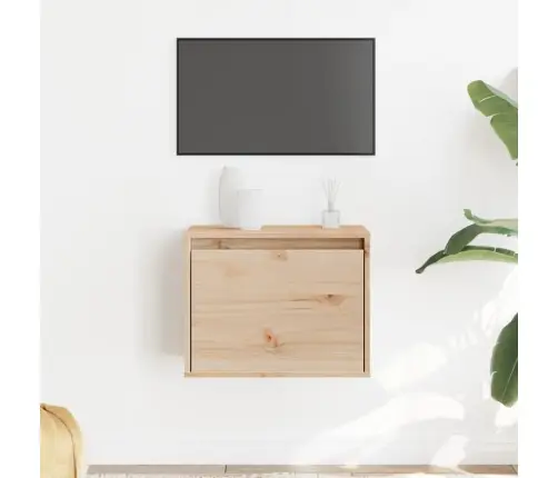 Sieninė Spintelė, 45X30X35cm Pušies Medienos Masyvas