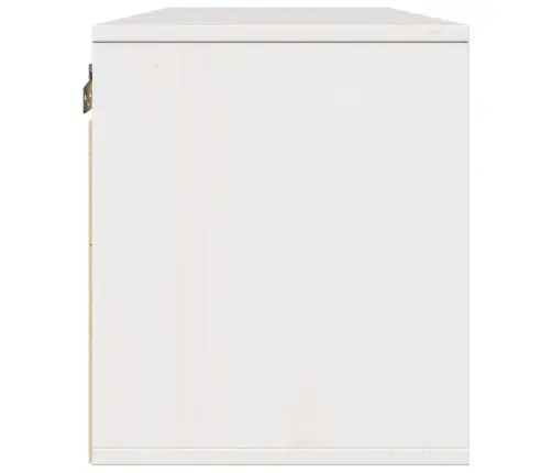 Seinakapid 2 Tk, Valge 45 X 30 X 35 cm Männipuit