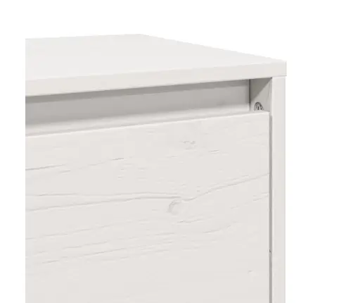 Seinakapid 2 Tk, Valge 45 X 30 X 35 cm Männipuit