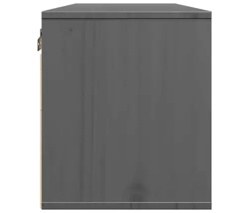 Seinakapid 2 Tk, Hall, 45X30X35 cm Männipuit