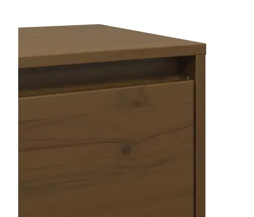 Sieninės Spintelės, 2Vnt., Medaus Rudos, 45X30X35cm Pušis Sieninės Spintelės, 2Vnt., Medaus Rudos, 45X30X35cm Pušis