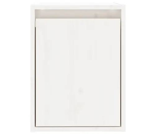 Sieninė Spintelė, Balta, 30X30X40cm Pušies Masyvas