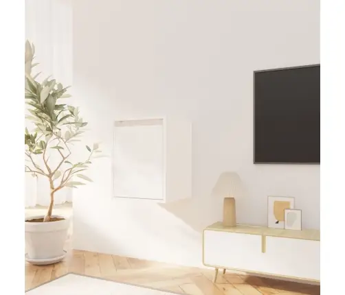 Sieninė Spintelė, Balta, 30X30X40cm Pušies Masyvas