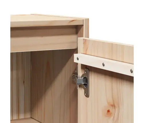 Sieninė Spintelė, 30X30X60cm Pušies Medienos Masyvas