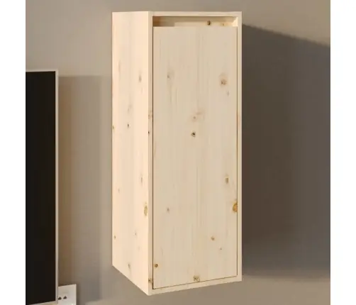 Sienas Skapītis, 30X30X80 Cm, Priedes Masīvkoks Vidaxl