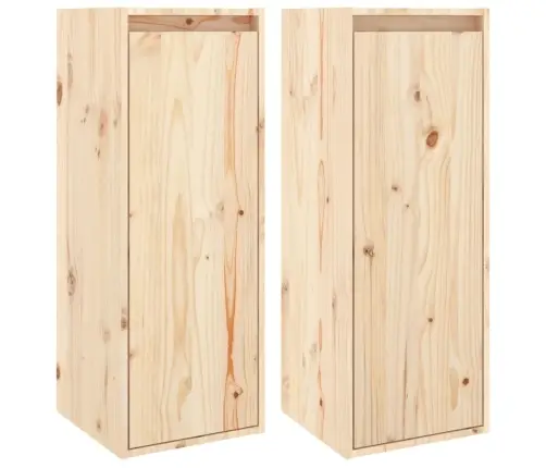 Seinakapid 2 Tk, 30X30X80 cm Männipuit