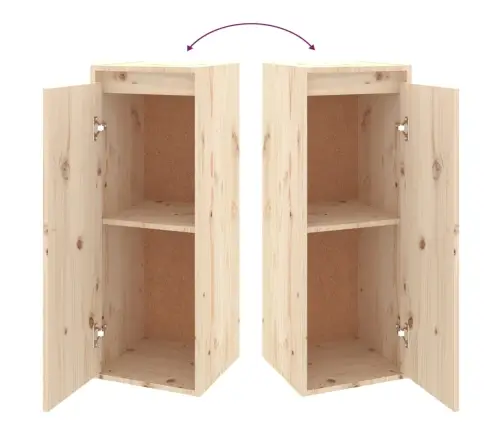 Seinakapid 2 Tk, 30X30X80 cm Männipuit