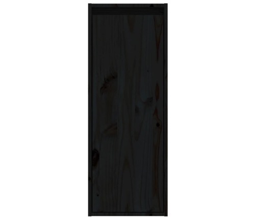 Seinakapid, 2 Tk, Must, 30X30X80 cm Männipuit