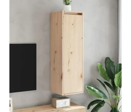 Sienas Skapītis, 30X30X100 Cm, Priedes Masīvkoks Vidaxl