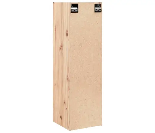 Sienas Skapītis, 30X30X100 Cm, Priedes Masīvkoks Vidaxl