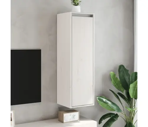 Seinakapp, Valge, 30 X 30 X 100 cm Täismännipuit