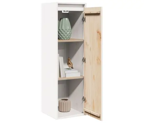 Seinakapp, Valge, 30 X 30 X 100 cm Täismännipuit