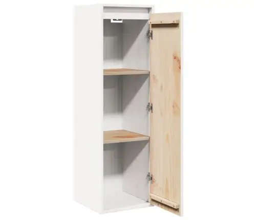 Seinakapp, Valge, 30 X 30 X 100 cm Täismännipuit