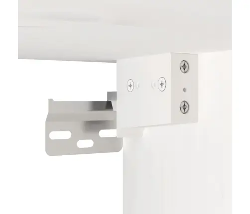 Sienas Skapīši, 2 Gab., Balti, 30X30X100 Cm, Priedes Masīvkoks Vidaxl