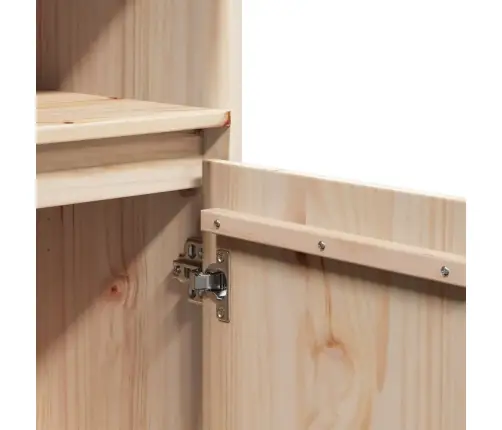 Komoda, 37X34X110cm Pušies Medienos Masyvas Komoda, 37X34X110cm Pušies Medienos Masyvas