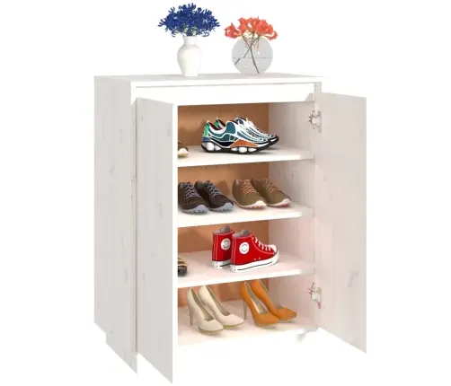 Kingakapp, Valge, 60X35X80 cm Männipuit