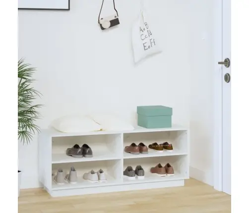 Spintelė Batams, 110X34X45cm Pušies Medienos Masyvas