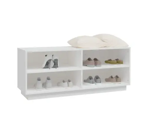 Spintelė Batams, 110X34X45cm Pušies Medienos Masyvas