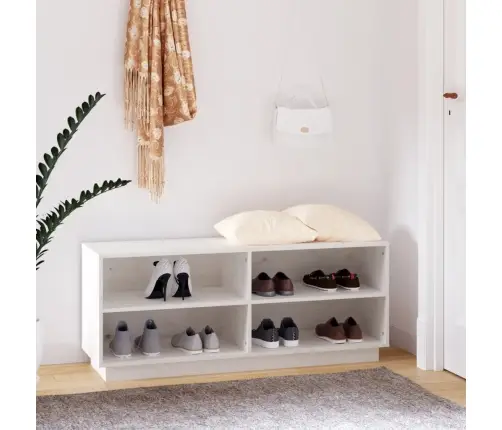 Spintelė Batams, 110X34X45cm Pušies Medienos Masyvas